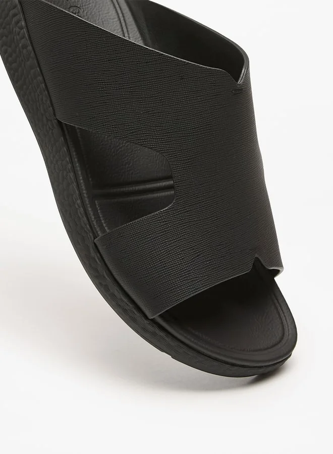Le Confort Men's Textured Slip-On Arabic Sandals