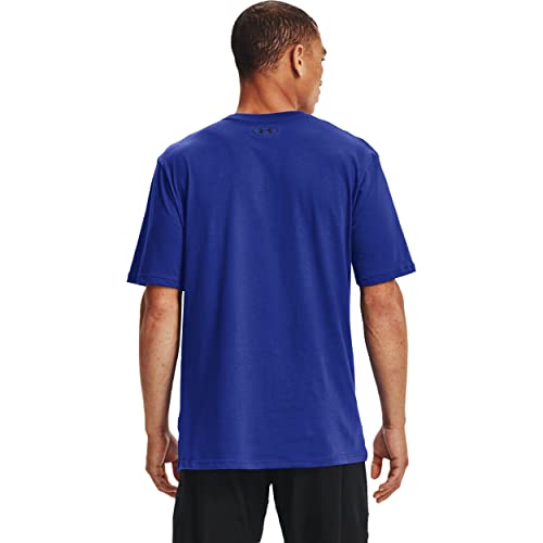 Under Armour Men's Sportstyle Left Chest Short-Sleeve T-Shirt , Royal Blue (402)/Black , XX-Large - Image 2