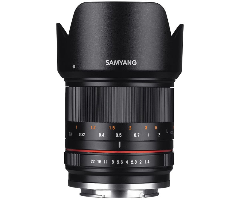 Samyang 21 mm F1.4 ED AS UMC CS Wide Angle Lens for Mirrorless Camera, Fuji X Black - Image 1