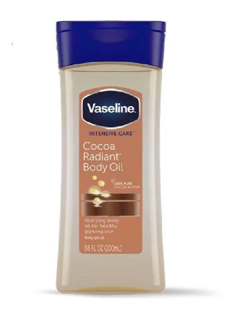 فازلين زيت الجسم إنتينسيف كير مع زبدة الكاكاو النقية - 200 مل - Image 1