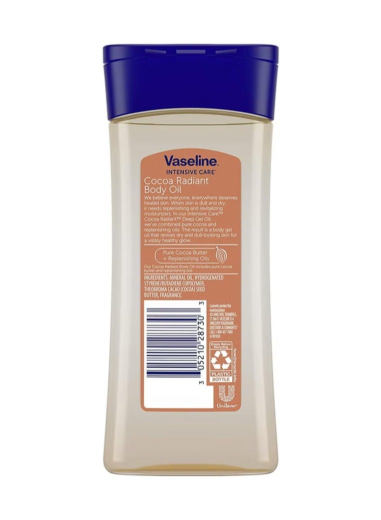 فازلين زيت الجسم إنتينسيف كير مع زبدة الكاكاو النقية - 200 مل - Image 4