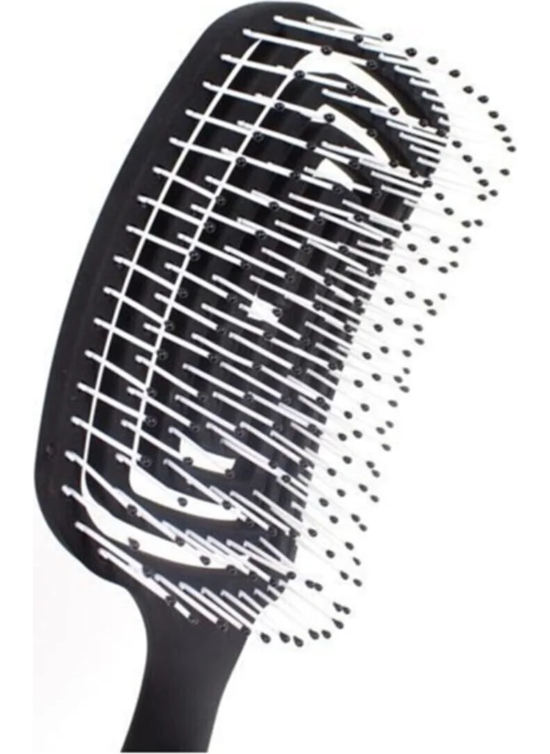Nascita Three-Dimensional Hair Brush Black x 3