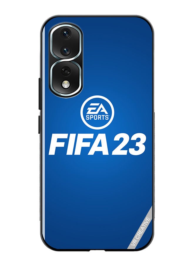 VR CREATIVE Protective Case Cover For Honor 80 Pro Fifa 23 Blue Ea Design Multicolour - Image 1
