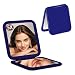 CYHTSHFZ Small Compact Mirror for Purse5X1X Travel Magnifying Mirror for Women Makeup Mirror for Girls Portable Ultra Slim Pocket MirrorDark Blue - Image 2