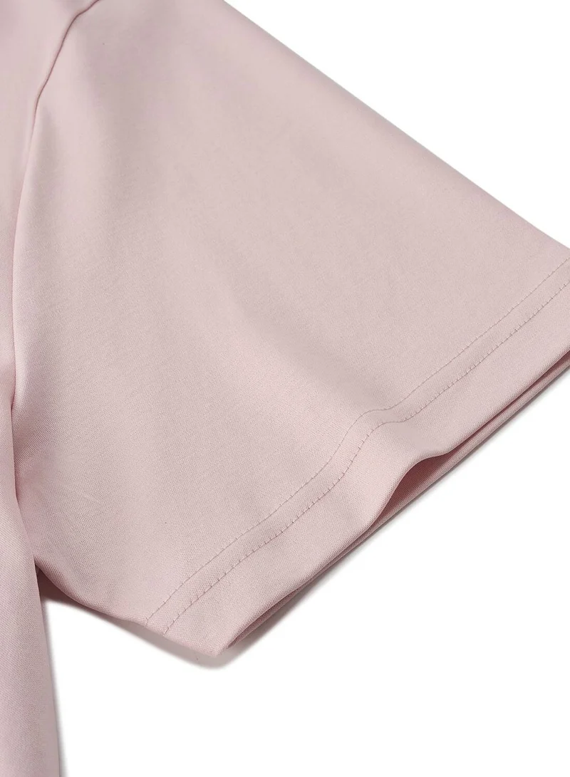 GIORDANO  Men's Slim Fit Liquid Touch Smart Collar Tee for Men | Best Price UAE