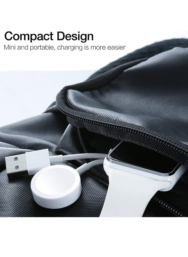 DUSALA Fast Wireless Magnetic Wireless Charging Cable Cord Portable Charging Cord Compatible with Apple Watch Series 6 SE ,5,4,3,2,1/ 38mm,40mm,42mm,44mm 3.3Ft - Image 3