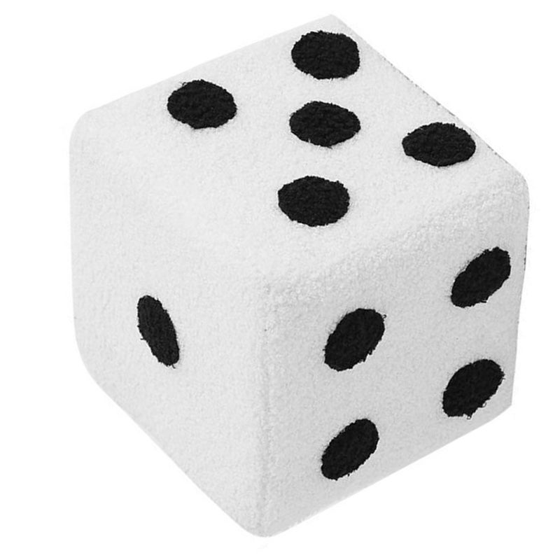 Foot Stool Soft Comfortable Simple Warm Sturdy Base Cube Stool for Home Living Room Bedroom White 20x20x20cm - Image 3
