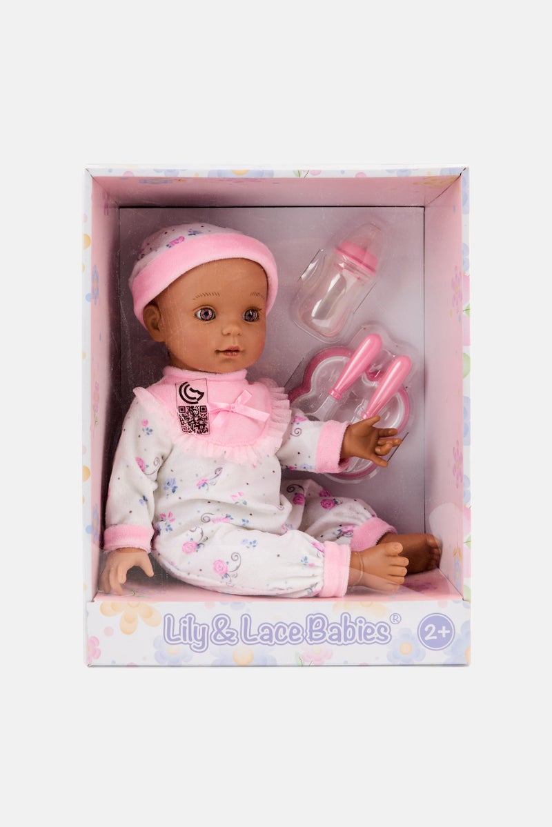 Lotus Baby Dolls Lily And Lace Babies Soft-Bodied Baby Doll  - Image 1