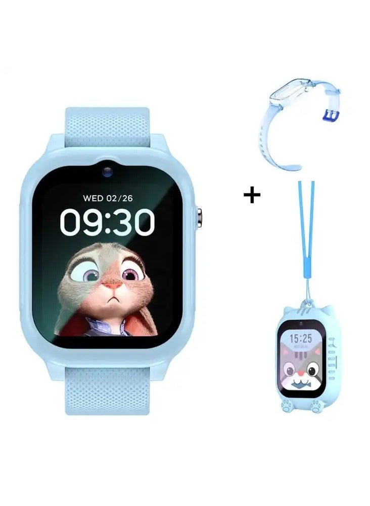 Generic - 4G Kids Smart Watch With Sim Card Support and Waterproof - 2023 Model with Video Call, GPS , and More - Image 1