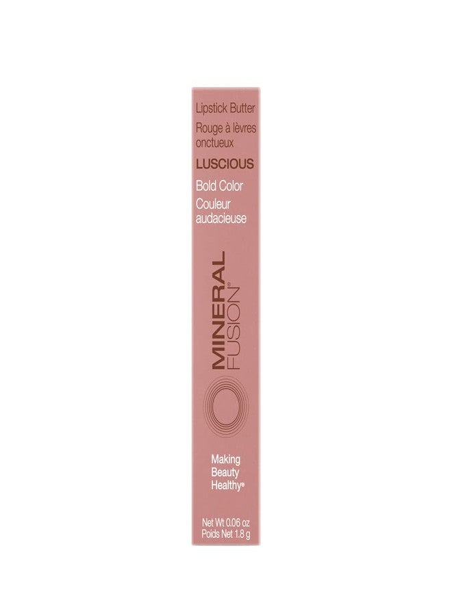 Mineral Fusion Lipstick Butter, Luscious, 0.06 Ounce - Image 2