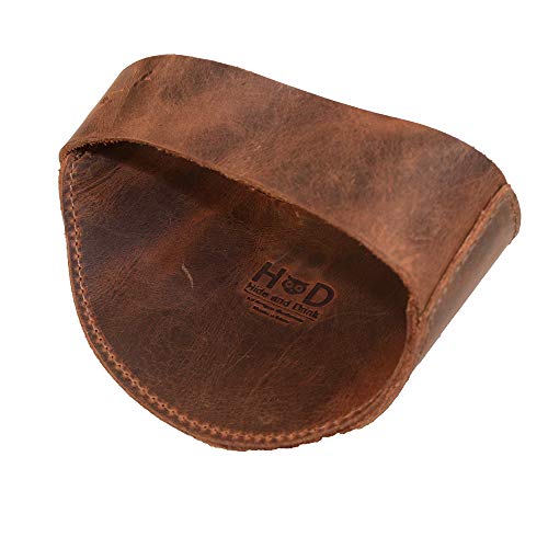 Hide & Drink, Motorcycle Boot Protector with Buckle Closure, Protects Shoe from Shifter, Biker Gear, Shoe Cover, Rustic Guard, Full Grain Leather, Handmade, Bourbon Brown - Image 4