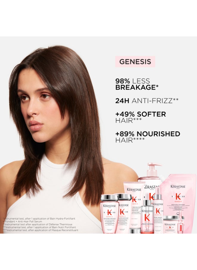 KERASTASE Genesis Bain Hydra-Fortifiant Anti-Hair Fall Shampoo For Normal To Oily Hair 500Ml  - Image 3