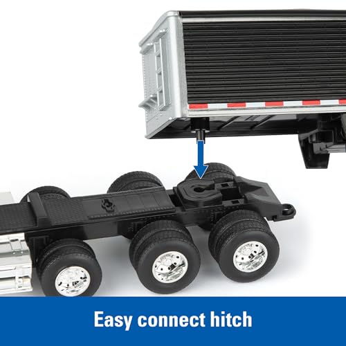ERTL 132 Freightliner 122SD Semi with Grain Trailer 47361 - Image 5