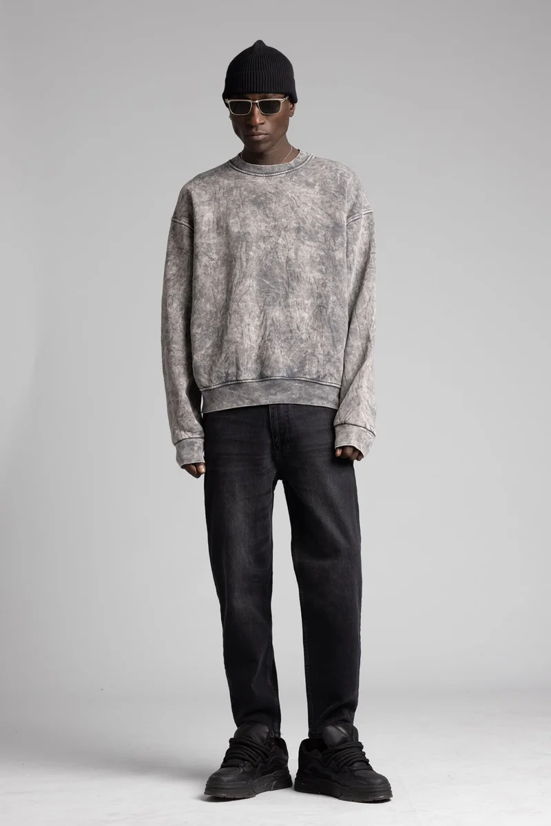 Catch Basic Washed Sweatshirt