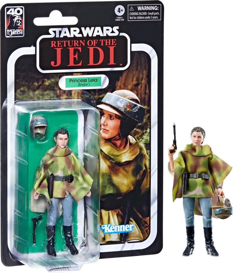 HASBRO - GAMING Star Wars: Return Of The Jedi - The Black Series Princess Leia (Endor) Action Figure - Image 1