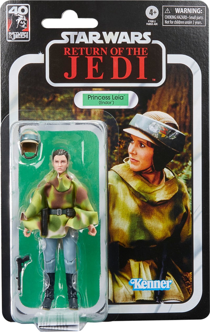 HASBRO - GAMING Star Wars: Return Of The Jedi - The Black Series Princess Leia (Endor) Action Figure - Image 2