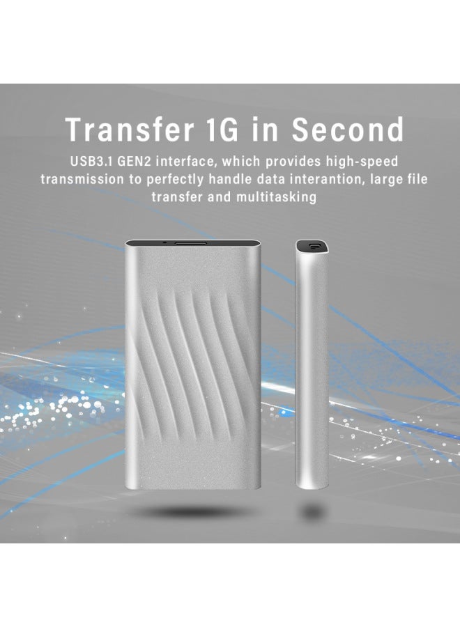 Mobile Solid State Drives Type-c Docking Station Expands 16TB Mobile Drives-Capacity:512GB-Interface:Type-c Black - Image 2