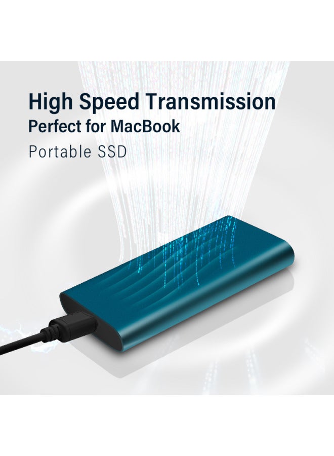 Mobile Solid State Drives Type-c Docking Station Expands 16TB Mobile Drives-Capacity:512GB-Interface:Type-c Black - Image 1