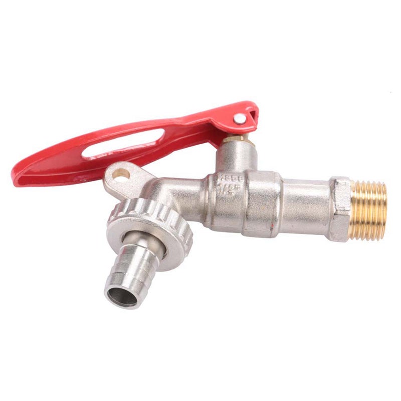 Brass 1/2" Thread Water Tap Lockable Faucet Home Outdoor Garden Tool - Image 5