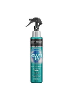 John Frieda Volume Lift Fine to Full Blow-Out Spray for Fine Hair, Safe for Color-Treated Hair, Root Booster Volumizing Spray, 4 Ounces, with Air-Silk Technology (Packaging May Vary)  - Image 1