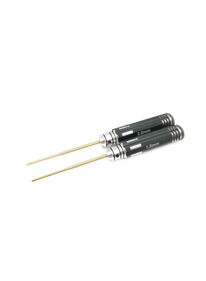 Fpv Flying Machine Hexagonal Screwdriver 1.5 2.0 2.5mm Aircraft Model Installation Tool High-Speed Steel Is Not Easy To Slip