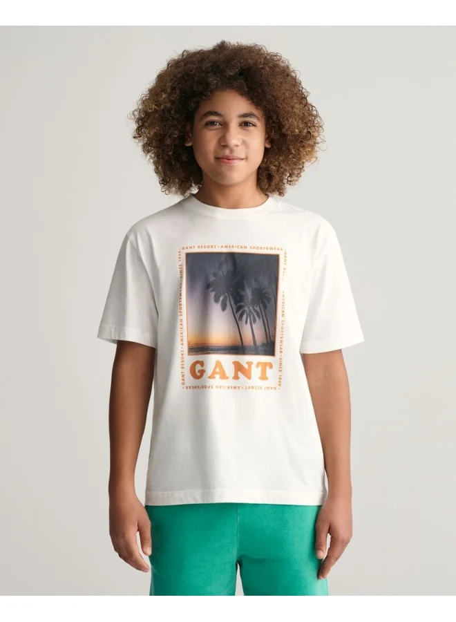 غانت Teens GANT Resort T-Shirt