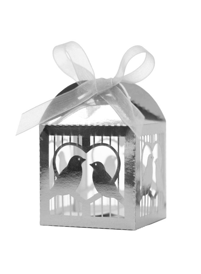 50-piece luxury birdcage-themed favor boxes – elegant favor boxes for special occasions - Image 4