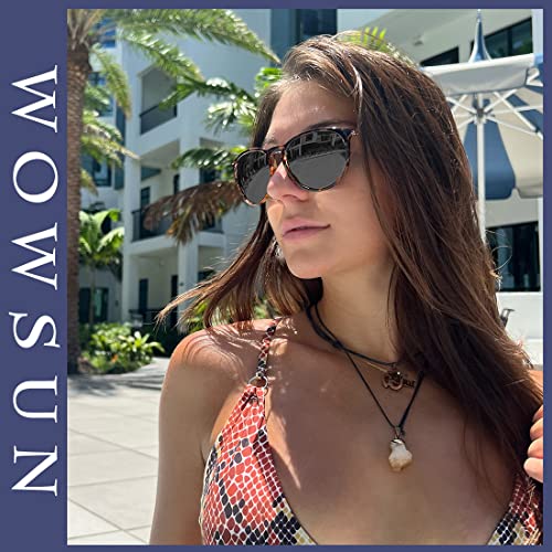 WOWSUN Retro Polarized Sunglasses Womens 2026 Trendy Round Classic Glasses - Image 2