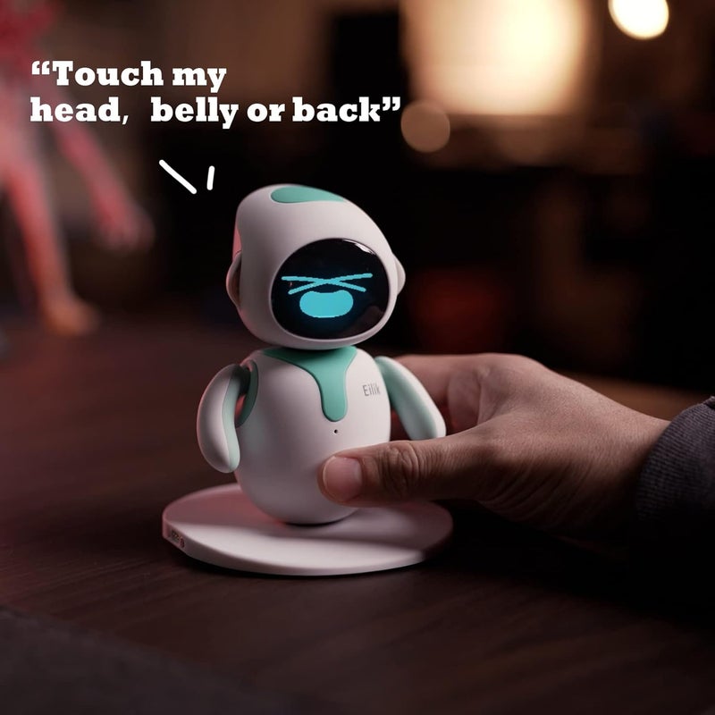 Eilik Energize Lab Eilik BLUE A Desktop Companion Robot with Emotional Intelligence Multi Robot Interactions - Image 2