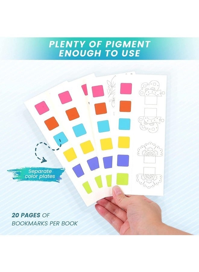 MiDeer كتاب رسم مائي جيب مع فرشاة، كتاب رسم مائي جيب، علامة مائية للطلاء - Image 3