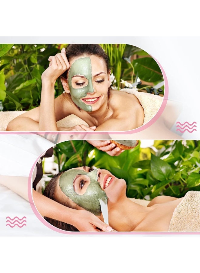 10 قطع من ملاعق التجميل البلاستيكية مع وعاء من السيليكون، ملعقة قناع هلامي للعناية بالبشرة، ملاعق للاستخدام مرة واحدة للعناية بالوجه، أداة وضع قناع الوجه، مغرفة مكياج لأدوات الوجه (أبيض) - Image 5