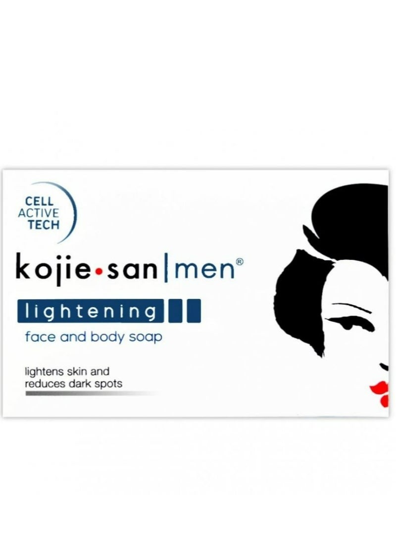 kojie.san صابون الجسم للرجال لتفتيح الوجه 135 جرام - Image 3