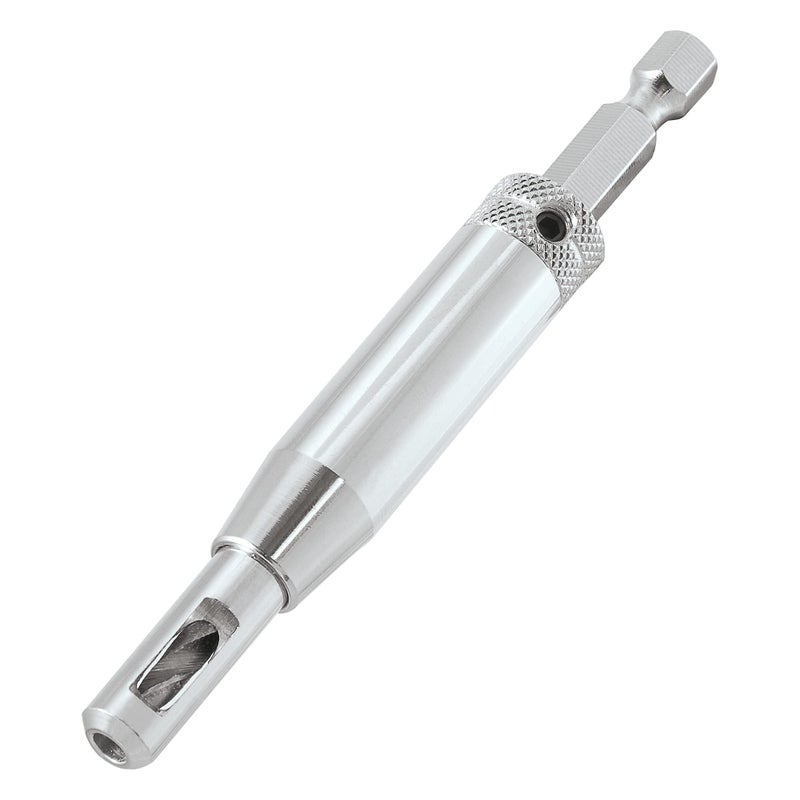 Trend Tool Technology USA Trend 3-Piece Quick Release Drill Bit Guide Set, 1/4 Inch Hex Shank, HSS Drill Bits, Hinge & Lock Applications, QR/DBG/Set - Image 2