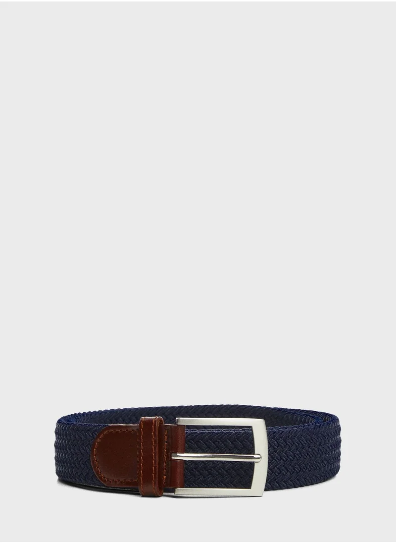 مانجو مان Elastic Non Allocated Hole Belt