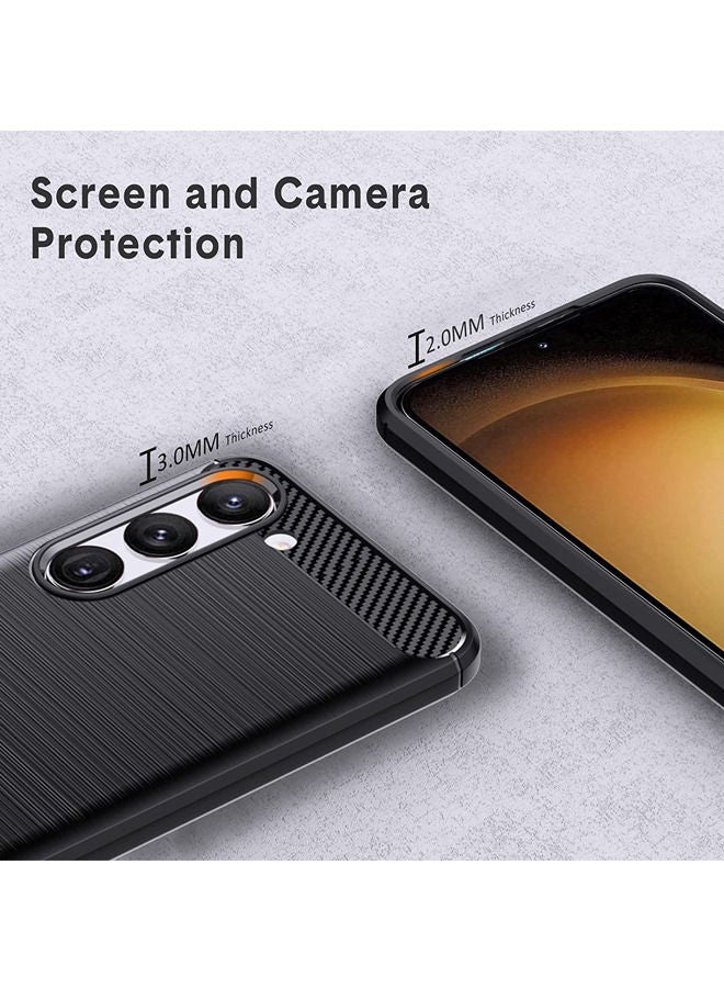 Samsung Galaxy S23 Plus Case, Shock Proof-Grade Samsung S23 Plus Case Cover, TPU Slim Anti-Scratch Protective Case for S23 Plus Black