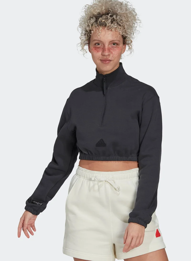 Adidas New Crop Sweatshirt