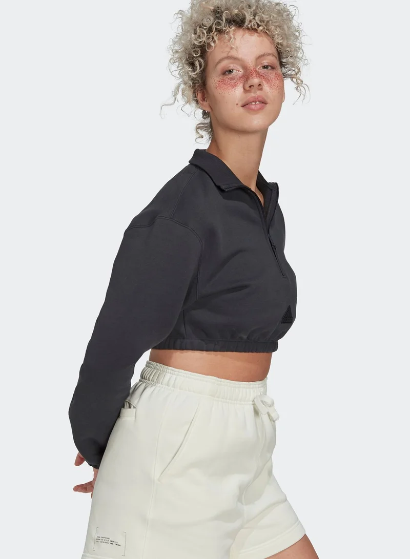 Adidas New Crop Sweatshirt