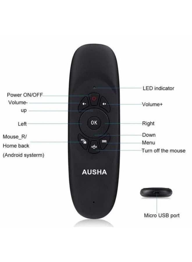 ELTRAZONE 2.4G Mini Wireless Air Mouse with Integrated English Keyboard – Compact Control for Smooth Navigation - Image 2