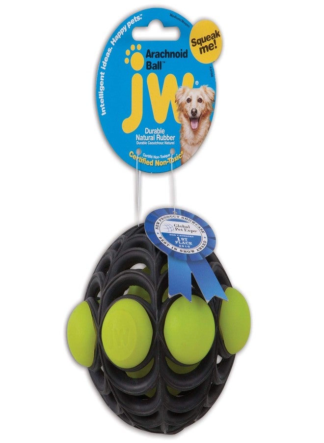 JW Pet Company Arachnoid Ball Dog Toy (Colors Vary) - Image 1