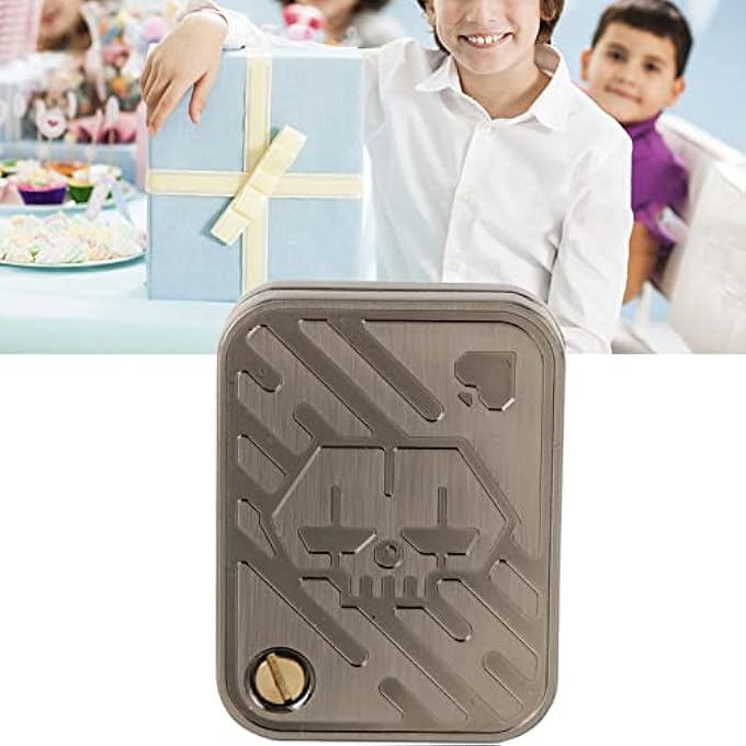 Cryfokt Metal Poker Push Slider Toy Mini Ergonomic Stress Relief Magnet Slider Toy, Collection for Fans, Shakeproof Design, Metal Material, Ideal for Office// - Image 4