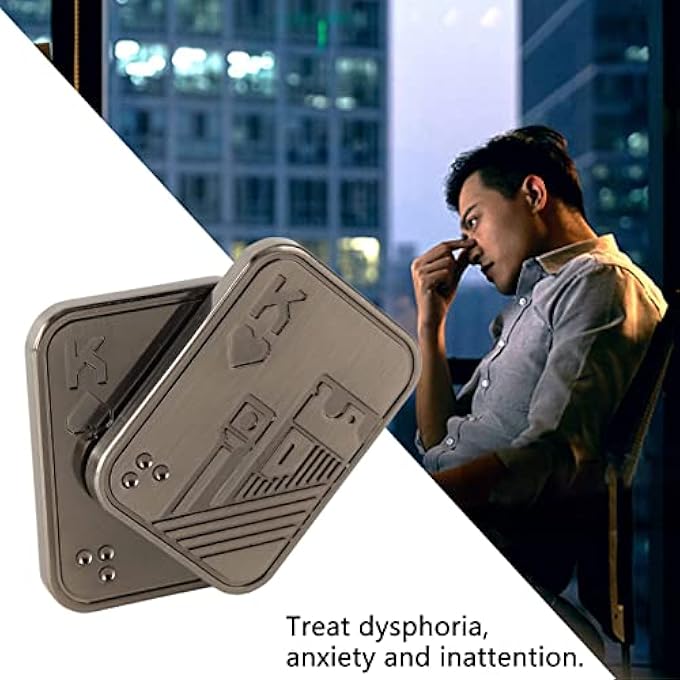 Cryfokt Metal Poker Push Slider Toy Mini Ergonomic Stress Relief Magnet Slider Toy, Collection for Fans, Shakeproof Design, Metal Material, Ideal for Office// - Image 5