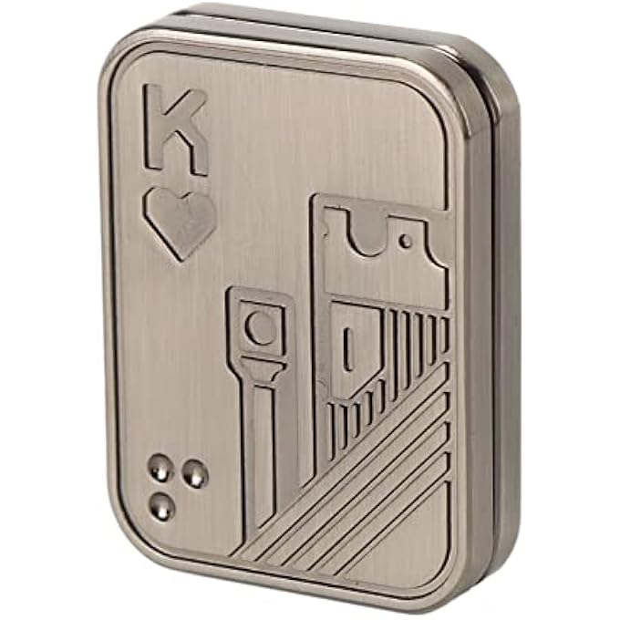 Cryfokt Metal Poker Push Slider Toy Mini Ergonomic Stress Relief Magnet Slider Toy, Collection for Fans, Shakeproof Design, Metal Material, Ideal for Office// - Image 3
