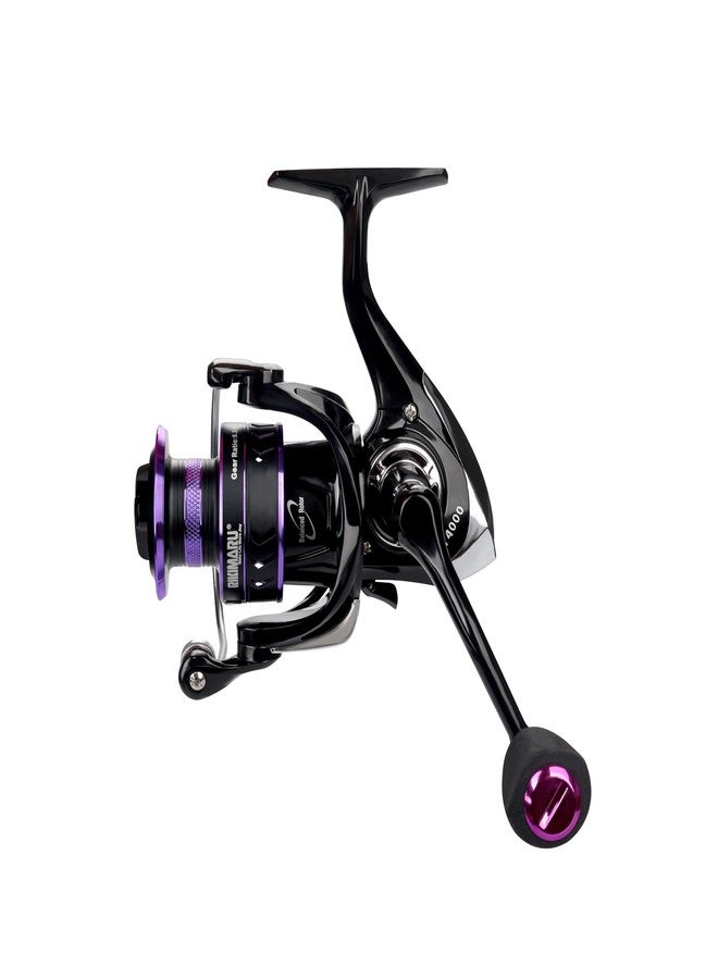 Rikimaru VT Spinning Reels, Carbon Fiber 30LBs Max Drag, 9+1 Shielded BB, Saltwater Freshwater Spinning Fishing Reel, 5.1:1/6.2:1, 2000, 3000, 4000, 5000，6000, 7000 Series (VT-5000) - Image 5