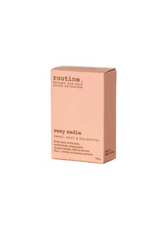 routine Routine Sexy Sadie 130g Natural Bar Soap. Ylang Ylang, Sweet Orange, Vanilla & Cinnamon. Botanical | Handcrafted | No Synthetic Fragrance | Pure Botanic Oil Scent Blends 