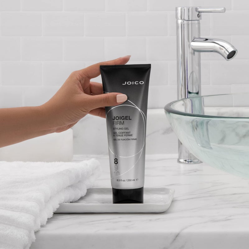 Joico JoiGel Firm Styling Gel | For Most Hair Types | Add Body and Volume | Lock In Moisture & Boost Shine | Thermal Heat & Humidity Protection | Protect Against Pollution | 8.5 Fl Oz - Image 3