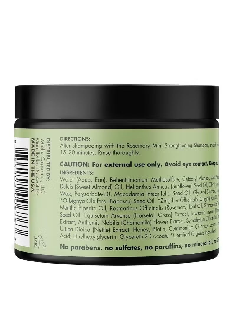 meille Rosemary and Mint Strengthening Hair Mask 340 gm - Image 2