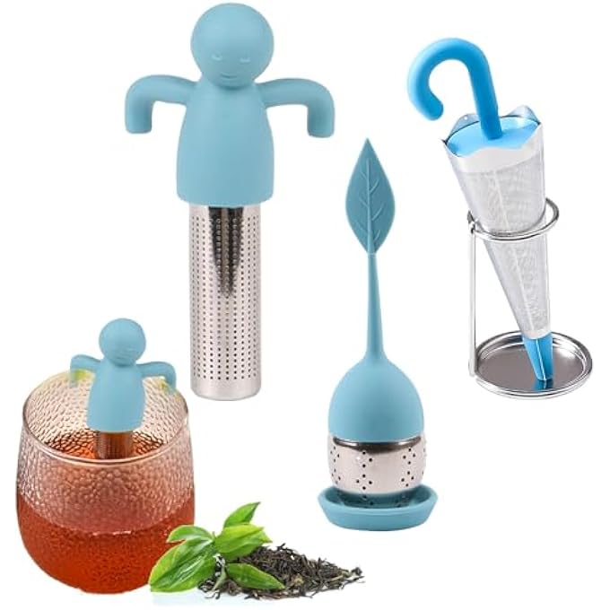 مصافي الشاي المصنوعة من أوراق السيليكون - Image 1