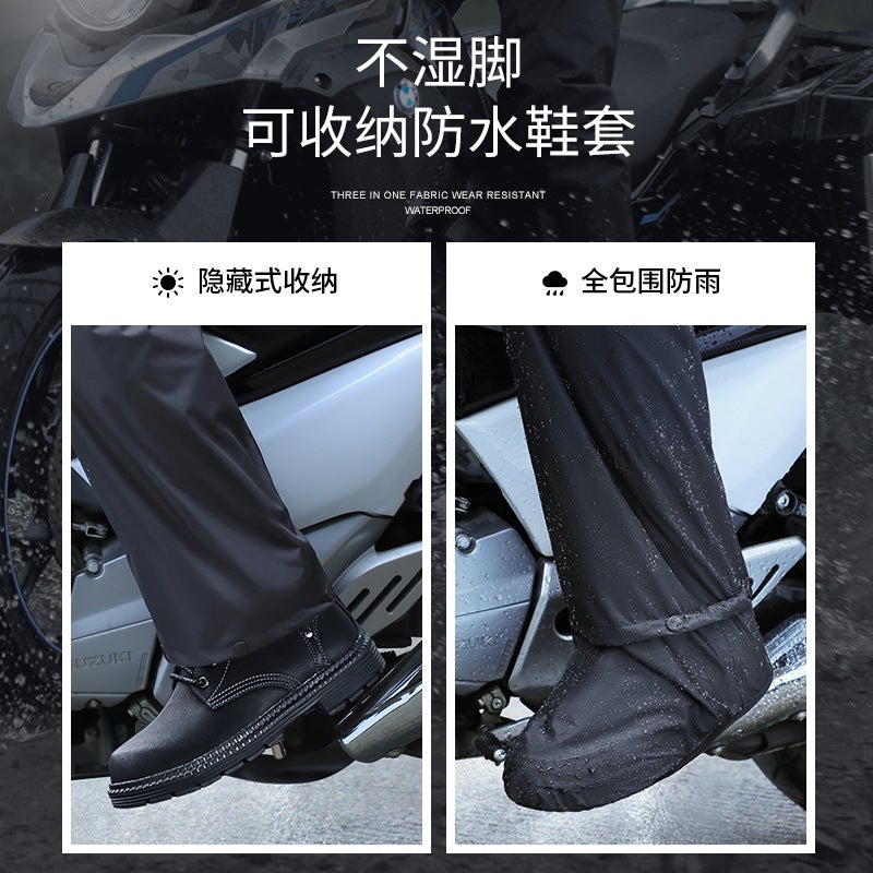 Waterproof Motorcycle Rain Suit Set - Image 4