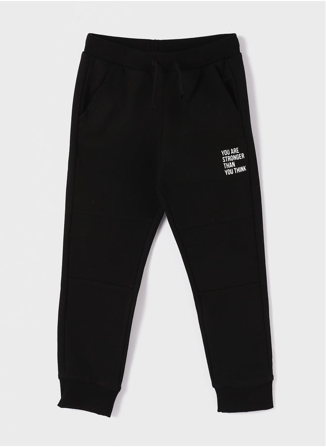 LC WAIKIKI Comfortable Fit Boys' Jogger Sweatpants with Elastic Waist  - Image 1
