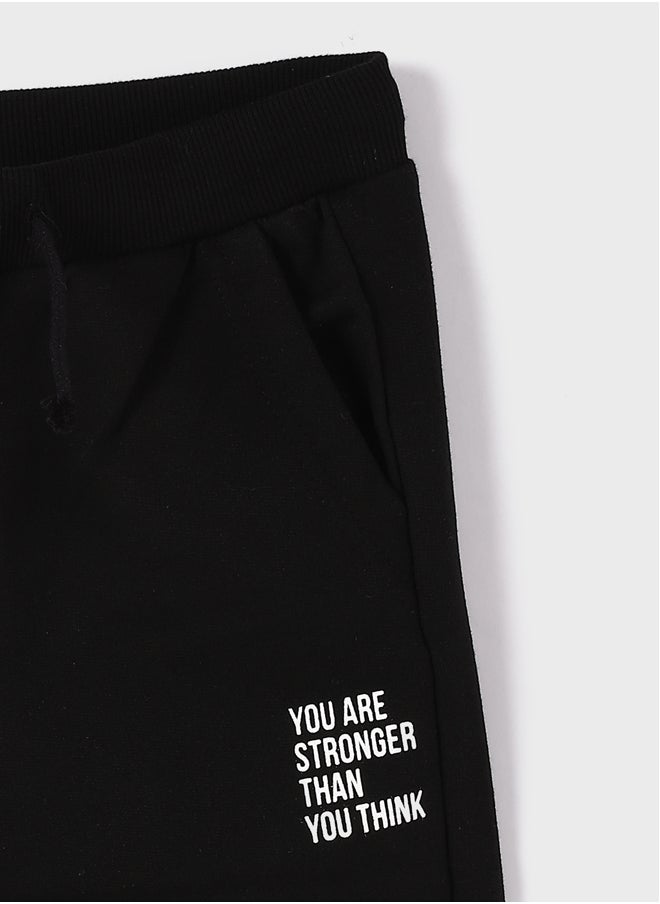 LC WAIKIKI Comfortable Fit Boys' Jogger Sweatpants with Elastic Waist  - Image 3